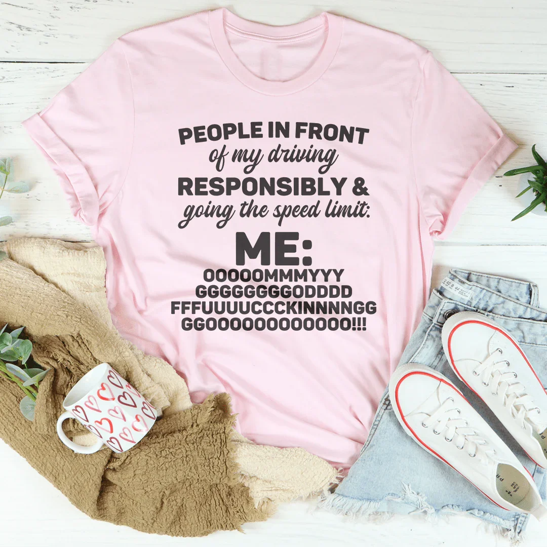 Speed Limit Tee Peachy Sunday
