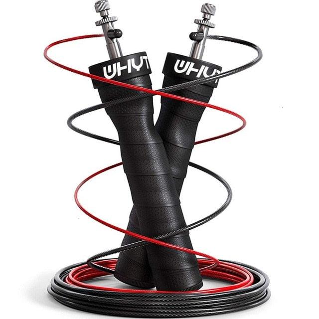 Speed Skipping Rope Jump Rope With Anti-Slip Handle For Double Unders Adjustable Heavy Speed Jump Rope Handles With Removable Weights For Women Men Sport Outdoor Workout Skipping Rope Stevvex