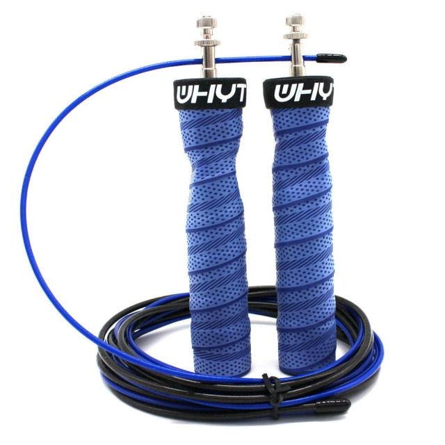 Speed Skipping Rope Jump Rope With Anti-Slip Handle For Double Unders Adjustable Heavy Speed Jump Rope Handles With Removable Weights For Women Men Sport Outdoor Workout Skipping Rope Stevvex