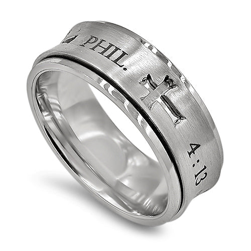 4 Cross Spinner Ring KingdomWear