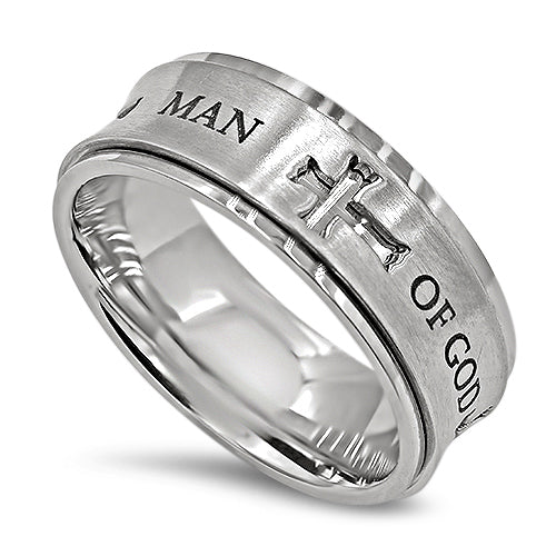 4 Cross Spinner Ring KingdomWear