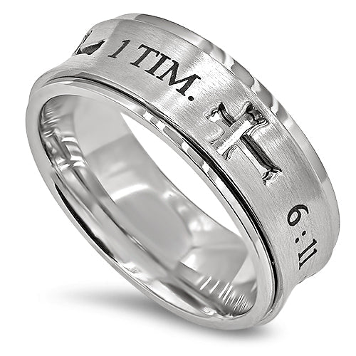 4 Cross Spinner Ring KingdomWear