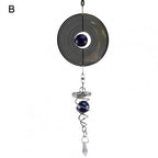 Spiral Rotating Wind Chimes Windows Metal Spiral Tail Stainless Steel Spin Decor For Indoor Outdoor Spinner Wind Chime Decoration Christmas Spinner Crystal Wind Chime Stevvex