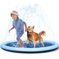 Splash Sprinkler Pad for Dogs Kids Non-Slip Thicken Dog Pool with Sprinkler Pet Summer Outdoor Play Water Mat Toys for Pet Dogs Splash Sprinkler Pad for Dogs Non-Slip Thicken Sprinkler Pool for Summer Outdoor Stevvex