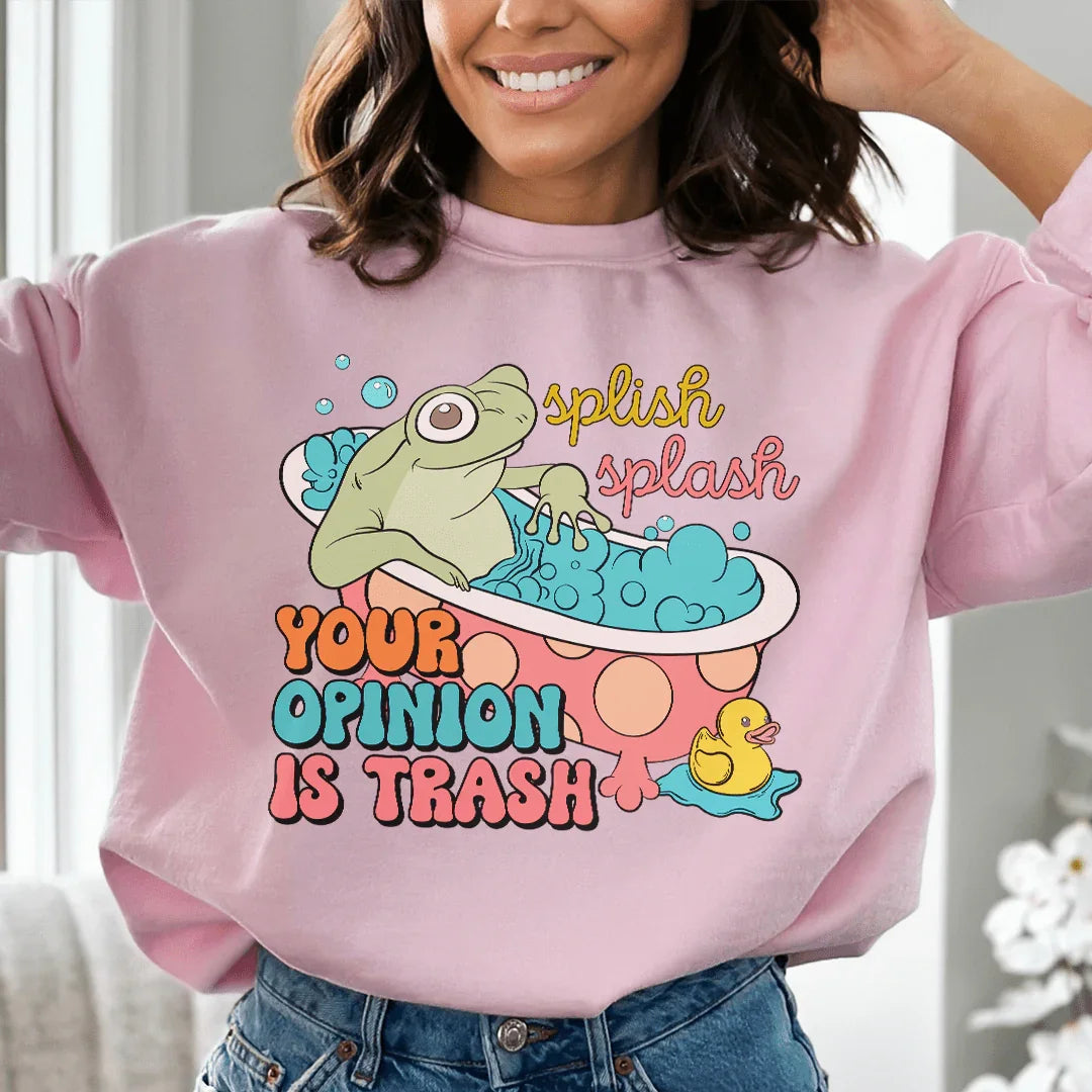 Splish Splash Sweatshirt Peachy Sunday
