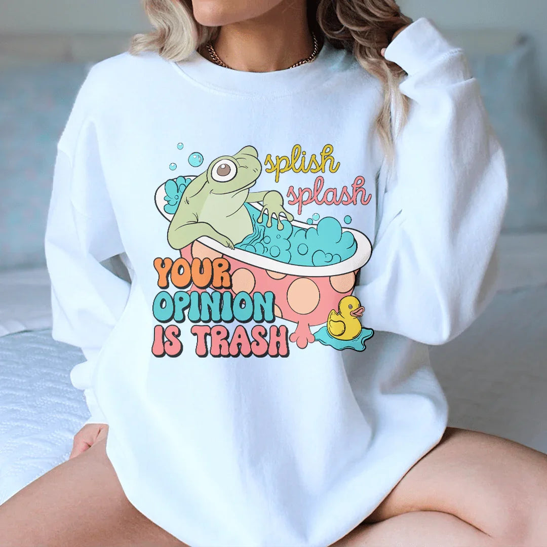 Splish Splash Sweatshirt Peachy Sunday