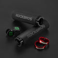 Sponge Bicycle Grips Handle Anti-Skid 3D Silicone Grip Cycling Handlebar Ultralight Bike Grips Foam Single Lock On Bicycle Handle Bar Soft Comfortable Non-Slip Bike Handle Grips For Mountain Beach Cruiser Scooter Stevvex