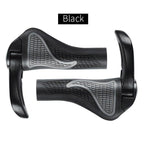 Sponge Bicycle Grips Handle Anti-Skid 3D Silicone Grip Cycling Handlebar Ultralight Bike Grips Foam Single Lock On Bicycle Handle Bar Soft Comfortable Non-Slip Bike Handle Grips For Mountain Beach Cruiser Scooter Stevvex