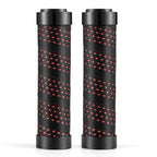 Sponge Bicycle Grips Handle Anti-Skid 3D Silicone Grip Cycling Handlebar Ultralight Bike Grips Foam Single Lock On Bicycle Handle Bar Soft Comfortable Non-Slip Bike Handle Grips For Mountain Beach Cruiser Scooter Stevvex