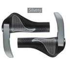 Sponge Bicycle Grips Handle Anti-Skid 3D Silicone Grip Cycling Handlebar Ultralight Bike Grips Foam Single Lock On Bicycle Handle Bar Soft Comfortable Non-Slip Bike Handle Grips For Mountain Beach Cruiser Scooter Stevvex