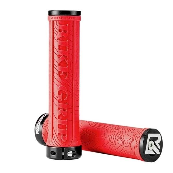 Sponge Bicycle Grips Handle Anti-Skid 3D Silicone Grip Cycling Handlebar Ultralight Bike Grips Foam Single Lock On Bicycle Handle Bar Soft Comfortable Non-Slip Bike Handle Grips For Mountain Beach Cruiser Scooter Stevvex