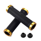 Sponge Bicycle Grips Handle Anti-Skid 3D Silicone Grip Cycling Handlebar Ultralight Bike Grips Foam Single Lock On Bicycle Handle Bar Soft Comfortable Non-Slip Bike Handle Grips For Mountain Beach Cruiser Scooter Stevvex