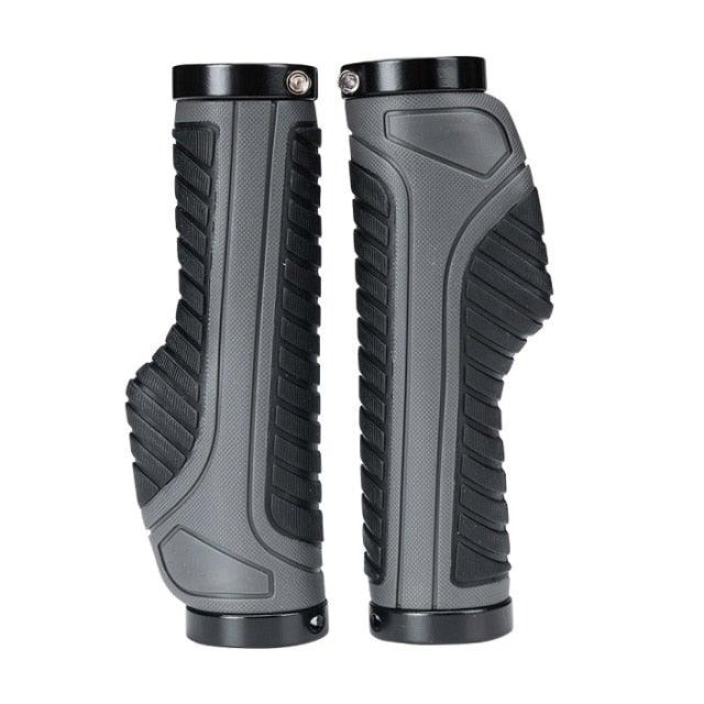 Sponge Bicycle Grips Handle Anti-Skid 3D Silicone Grip Cycling Handlebar Ultralight Bike Grips Foam Single Lock On Bicycle Handle Bar Soft Comfortable Non-Slip Bike Handle Grips For Mountain Beach Cruiser Scooter Stevvex