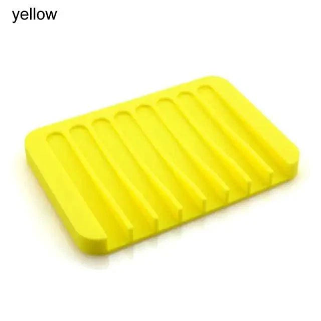 Sponge Holder PP Wheat Straw Storage Rack Drain Soap Box Tray Soapbox 1 Pcs Shower Soap Tray Tool Soap Dish Plate Holder Waterfall Draining Soap Sponge Holder for Shower Kitchen Sink Bathroom Laundry Countertop Face Body Bath Soap, Soap-Saving Dish Stevvex