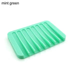 Sponge Holder PP Wheat Straw Storage Rack Drain Soap Box Tray Soapbox 1 Pcs Shower Soap Tray Tool Soap Dish Plate Holder Waterfall Draining Soap Sponge Holder for Shower Kitchen Sink Bathroom Laundry Countertop Face Body Bath Soap, Soap-Saving Dish Stevvex