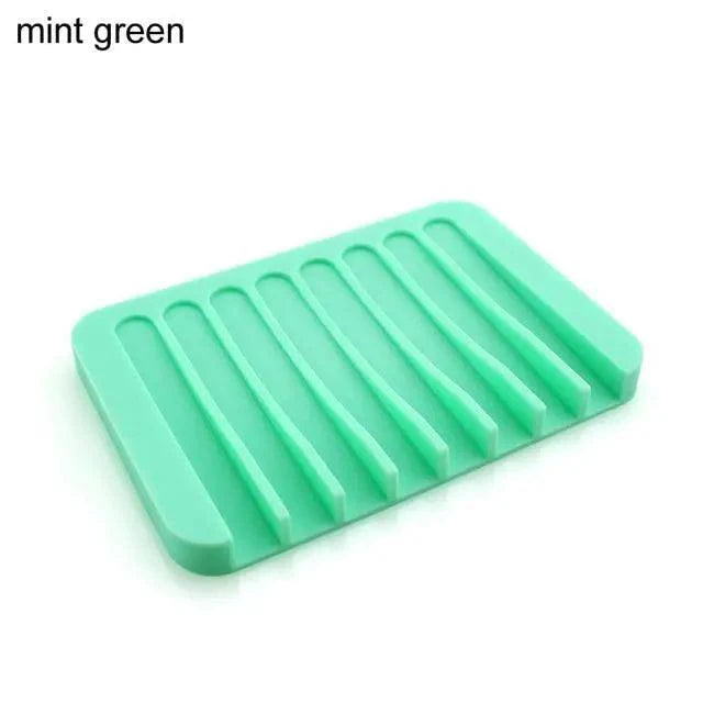 Sponge Holder PP Wheat Straw Storage Rack Drain Soap Box Tray Soapbox 1 Pcs Shower Soap Tray Tool Soap Dish Plate Holder Waterfall Draining Soap Sponge Holder for Shower Kitchen Sink Bathroom Laundry Countertop Face Body Bath Soap, Soap-Saving Dish Stevvex