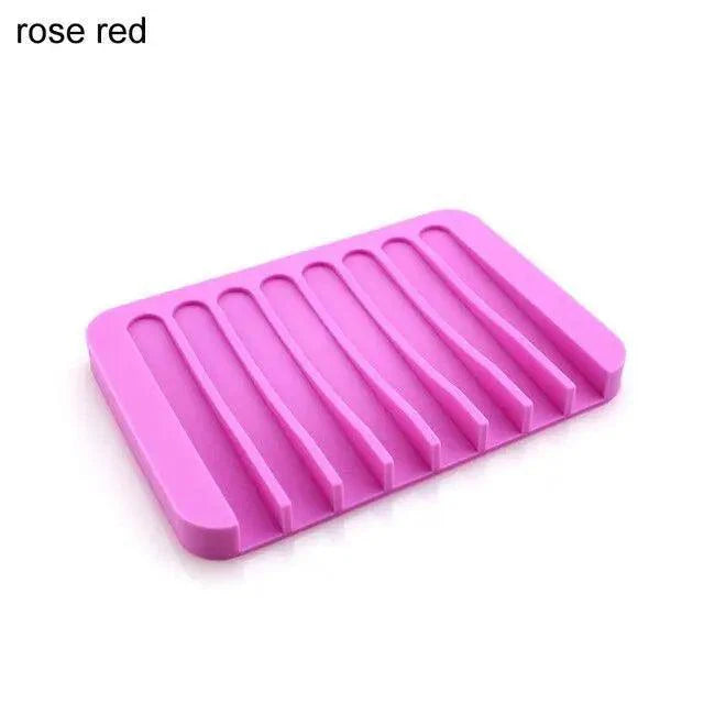 Sponge Holder PP Wheat Straw Storage Rack Drain Soap Box Tray Soapbox 1 Pcs Shower Soap Tray Tool Soap Dish Plate Holder Waterfall Draining Soap Sponge Holder for Shower Kitchen Sink Bathroom Laundry Countertop Face Body Bath Soap, Soap-Saving Dish Stevvex