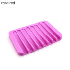 Sponge Holder PP Wheat Straw Storage Rack Drain Soap Box Tray Soapbox 1 Pcs Shower Soap Tray Tool Soap Dish Plate Holder Waterfall Draining Soap Sponge Holder for Shower Kitchen Sink Bathroom Laundry Countertop Face Body Bath Soap, Soap-Saving Dish Stevvex