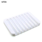 Sponge Holder PP Wheat Straw Storage Rack Drain Soap Box Tray Soapbox 1 Pcs Shower Soap Tray Tool Soap Dish Plate Holder Waterfall Draining Soap Sponge Holder for Shower Kitchen Sink Bathroom Laundry Countertop Face Body Bath Soap, Soap-Saving Dish Stevvex