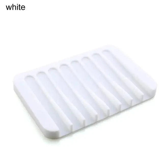 Sponge Holder PP Wheat Straw Storage Rack Drain Soap Box Tray Soapbox 1 Pcs Shower Soap Tray Tool Soap Dish Plate Holder Waterfall Draining Soap Sponge Holder for Shower Kitchen Sink Bathroom Laundry Countertop Face Body Bath Soap, Soap-Saving Dish Stevvex