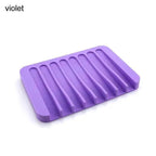 Sponge Holder PP Wheat Straw Storage Rack Drain Soap Box Tray Soapbox 1 Pcs Shower Soap Tray Tool Soap Dish Plate Holder Waterfall Draining Soap Sponge Holder for Shower Kitchen Sink Bathroom Laundry Countertop Face Body Bath Soap, Soap-Saving Dish Stevvex