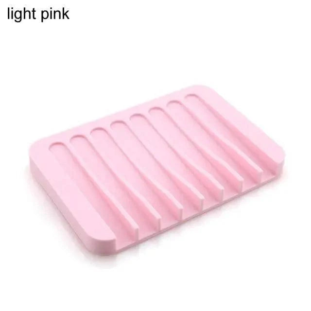 Sponge Holder PP Wheat Straw Storage Rack Drain Soap Box Tray Soapbox 1 Pcs Shower Soap Tray Tool Soap Dish Plate Holder Waterfall Draining Soap Sponge Holder for Shower Kitchen Sink Bathroom Laundry Countertop Face Body Bath Soap, Soap-Saving Dish Stevvex