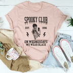 Spooky Club Est 1996 On Wednesdays We Wear Black Tee