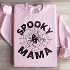 Spooky Mama Spider Web Sweatshirt Peachy Sunday