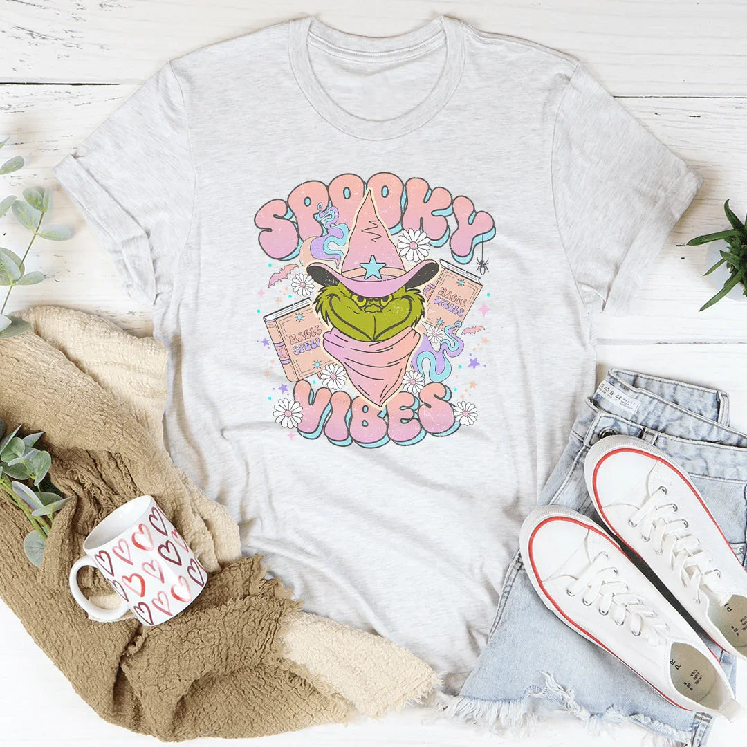 Spooky Vibes Tee Peachy Sunday