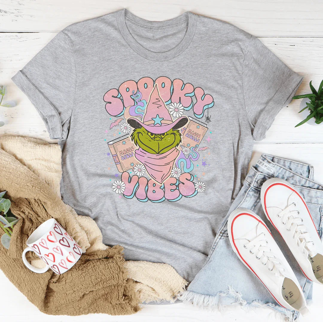 Spooky Vibes Tee Peachy Sunday