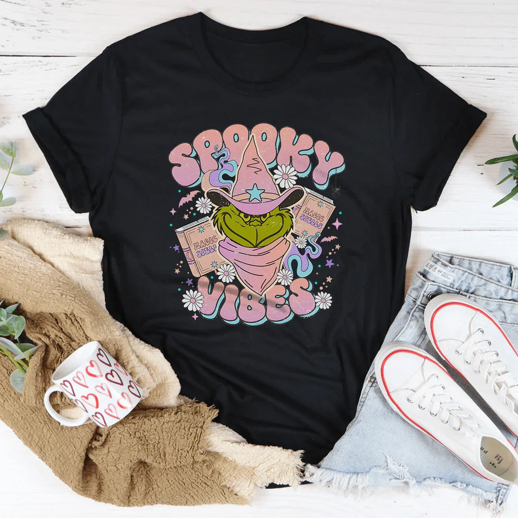 Spooky Vibes Tee Peachy Sunday