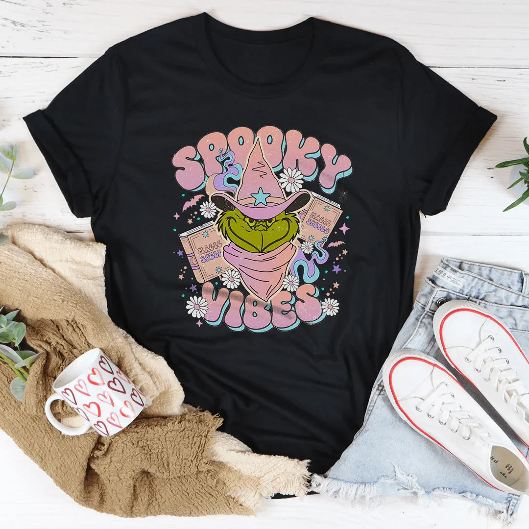 Spooky Vibes Tee Peachy Sunday