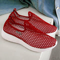 Sport Mesh Breathable Women Shoes Fashion Sports Soft Comfortable Women Shoes Fashion Slip-On Sports Shoes Soft Sole Breathable Comfortable Running Walking Shoes Stevvex