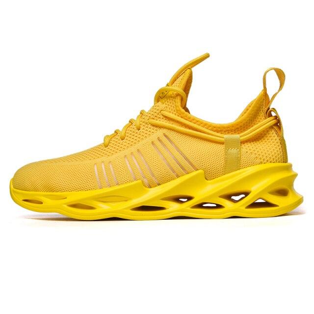Sport New Mens Sneakers Breathable Running Shoes Outdoor Running Tennis Blade Sneakers Sport Fashion Comfortable Casual Couples Gym Mens Casual Walking Sneakers Stevvex