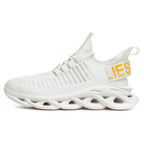 Sport New Mens Sneakers Breathable Running Shoes Outdoor Running Tennis Blade Sneakers Sport Fashion Comfortable Casual Couples Gym Mens Casual Walking Sneakers Stevvex
