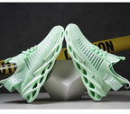 Sport New Mens Sneakers Breathable Running Shoes Outdoor Running Tennis Blade Sneakers Sport Fashion Comfortable Casual Couples Gym Mens Casual Walking Sneakers Stevvex