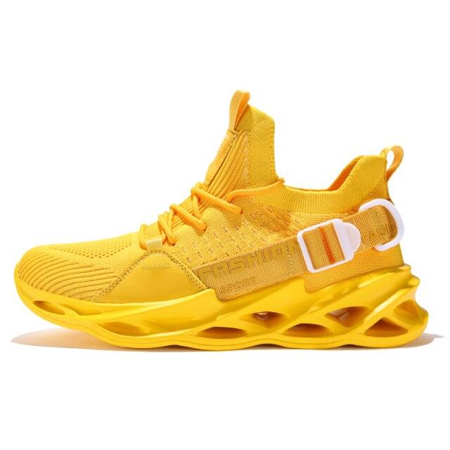 Sport New Mens Sneakers Breathable Running Shoes Outdoor Running Tennis Blade Sneakers Sport Fashion Comfortable Casual Couples Gym Mens Casual Walking Sneakers Stevvex