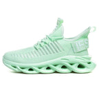 Sport New Mens Sneakers Breathable Running Shoes Outdoor Running Tennis Blade Sneakers Sport Fashion Comfortable Casual Couples Gym Mens Casual Walking Sneakers Stevvex