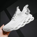Sport New Mens Sneakers Breathable Running Shoes Outdoor Running Tennis Blade Sneakers Sport Fashion Comfortable Casual Couples Gym Mens Casual Walking Sneakers Stevvex