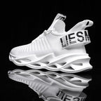 Sport New Mens Sneakers Breathable Running Shoes Outdoor Running Tennis Blade Sneakers Sport Fashion Comfortable Casual Couples Gym Mens Casual Walking Sneakers Stevvex