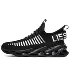 Sport New Mens Sneakers Breathable Running Shoes Outdoor Running Tennis Blade Sneakers Sport Fashion Comfortable Casual Couples Gym Mens Casual Walking Sneakers Stevvex
