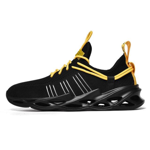 Sport New Mens Sneakers Breathable Running Shoes Outdoor Running Tennis Blade Sneakers Sport Fashion Comfortable Casual Couples Gym Mens Casual Walking Sneakers Stevvex
