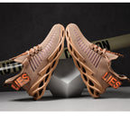 Sport New Mens Sneakers Breathable Running Shoes Outdoor Running Tennis Blade Sneakers Sport Fashion Comfortable Casual Couples Gym Mens Casual Walking Sneakers Stevvex