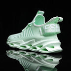 Sport New Mens Sneakers Breathable Running Shoes Outdoor Running Tennis Blade Sneakers Sport Fashion Comfortable Casual Couples Gym Mens Casual Walking Sneakers Stevvex