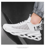 Sport New Mens Sneakers Breathable Running Shoes Outdoor Running Tennis Blade Sneakers Sport Fashion Comfortable Casual Couples Gym Mens Casual Walking Sneakers Stevvex