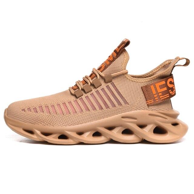 Sport New Mens Sneakers Breathable Running Shoes Outdoor Running Tennis Blade Sneakers Sport Fashion Comfortable Casual Couples Gym Mens Casual Walking Sneakers Stevvex