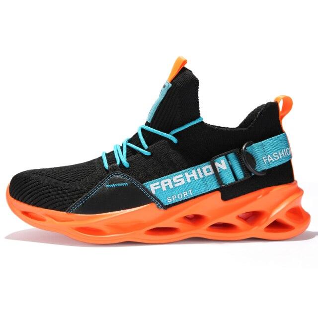 Sport New Mens Sneakers Breathable Running Shoes Outdoor Running Tennis Blade Sneakers Sport Fashion Comfortable Casual Couples Gym Mens Casual Walking Sneakers Stevvex
