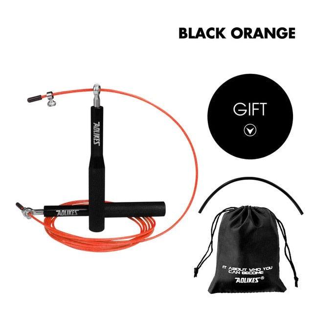 Sport Speed Jump Rope Professional Skipping Rope Adjustable Length Ergonomic Design Jumping Ropes For Speed Workout Ideal For Boxing Fitness Skip Workout Training Stevvex