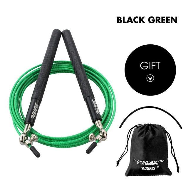 Sport Speed Jump Rope Professional Skipping Rope Adjustable Length Ergonomic Design Jumping Ropes For Speed Workout Ideal For Boxing Fitness Skip Workout Training Stevvex