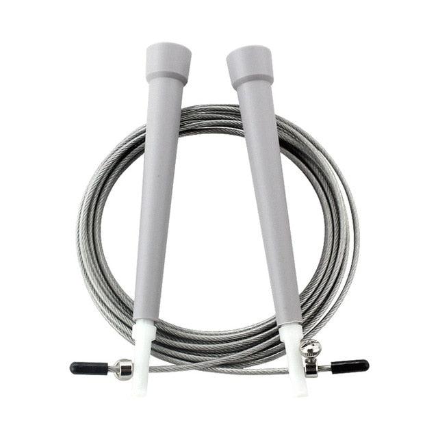 Sport Speed Jump Rope Professional Skipping Rope Adjustable Length Ergonomic Design Jumping Ropes For Speed Workout Ideal For Boxing Fitness Skip Workout Training Stevvex